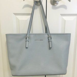 Michael Kors Jet Set Saffiano Leather Tote Bag